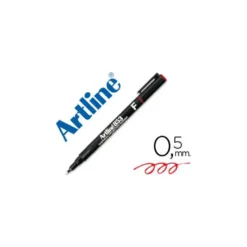 Rotulador retroproyección Artline EK-853 Permanente Color Rojo Punta Redonda
