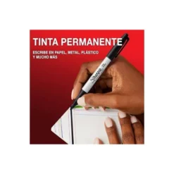 ROTULADOR SHARPIE PERMANENTE FINO BLISTER 12 UNIDADES COLORES SURTIDOS