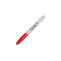 Rotulador Sharpie Permanente Color Rojo Punta fina Caja 12 unidades