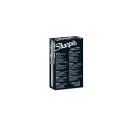 ROTULADOR SHARPIE PERMANENTE FINO METALLIC PLATA