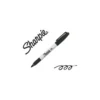 Rotulador Sharpie Permanente Color Negro Punta fina Caja 12 unidades