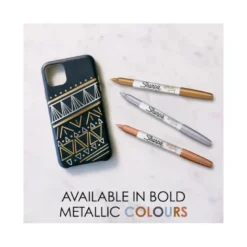 ROTULADOR SHARPIE PERMANENTE FINO METALLIC ORO