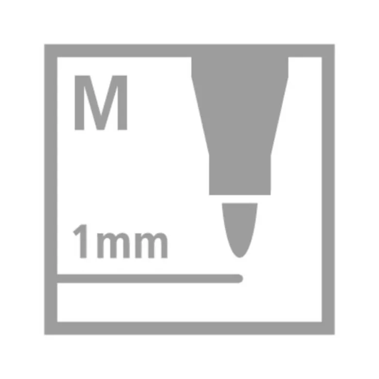 Rotulador Stabilo 68/98 1 mm Color Gris paynes