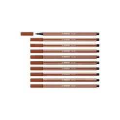 Rotulador Stabilo 68/38 1 mm Color Rojo Sanguina