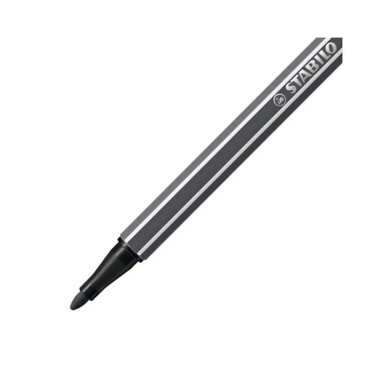 Rotulador Stabilo 68/97 1 mm Color Gris oscuro