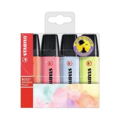 ROTULADOR STABILO 2/5 MM COLORES SURTIDOS PASTEL