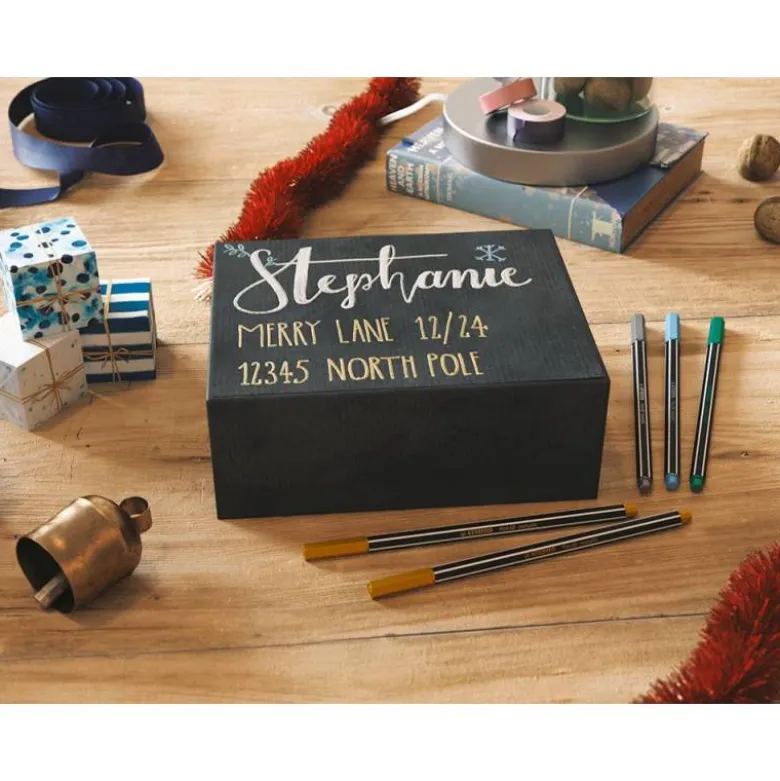 Rotulador Stabilo Acuarelable Pen 68 Color Plata Metalico
