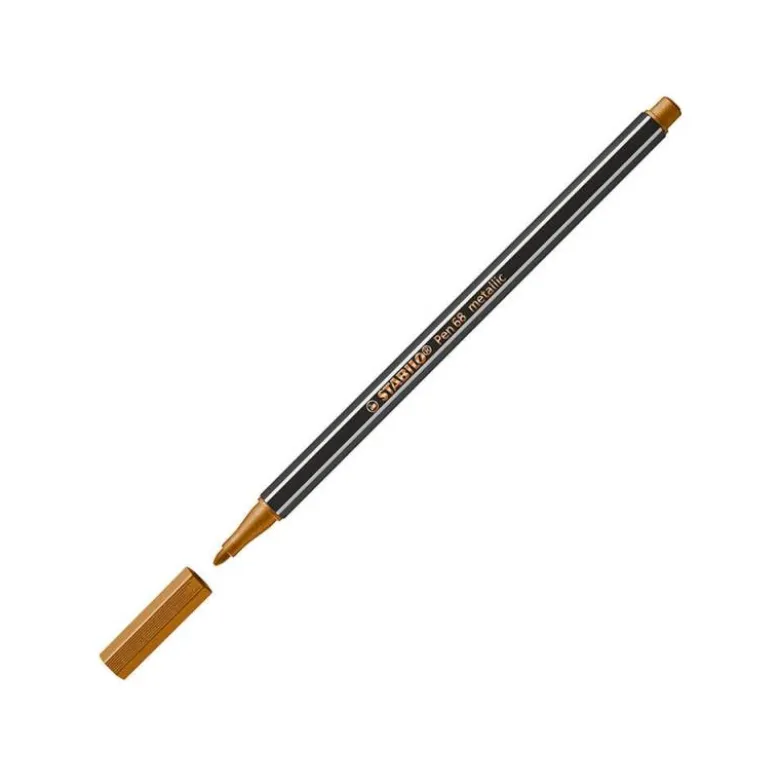 Rotulador Stabilo Acuarelable Pen 68 Color Cobre Metalico