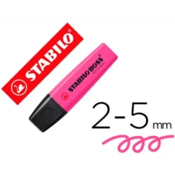 Rotulador Stabilo Boss 70 magenta fluorescente 2/5 mm