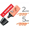 Rotulador Stabilo Boss Mini Pastellove color Melocoton sedoso