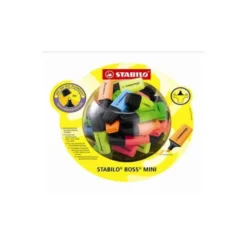 ROTULADOR STABILO BOSS MINI FLUORESCENTE EXPOSITOR BOMBONERA DE 50 UNIDADES COLORES SURTIDOS
