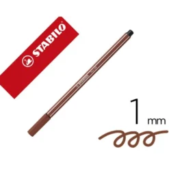 Rotulador Stabilo pen 68/75 1 mm Color Marrón