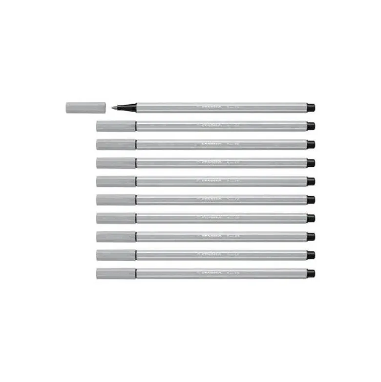 Rotulador Stabilo pen 68/94 Color Gris Azulado 1 mm