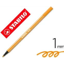 Rotulador Stabilo pen 68/54 Color Naranja 1 mm