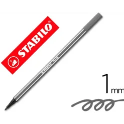 Rotulador Stabilo pen 68/96 Color Gris azulado medio 1 mm