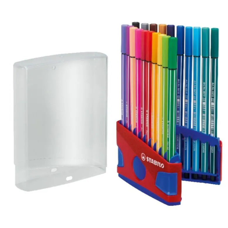 Rotulador Stabilo Pen 68 Estuche de 20 unidades
