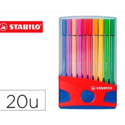Rotulador Stabilo Pen 68 Estuche de 20 unidades