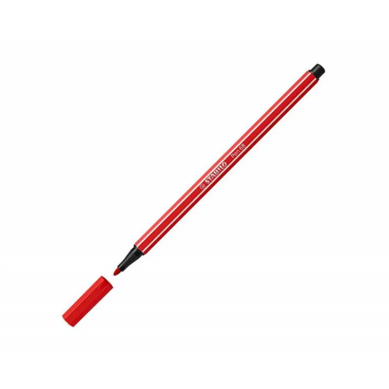 Rotulador Stabilo pen 68/48 rojo Carmin 1 mm
