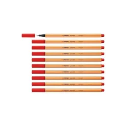Rotulador Stabilo Point 88 Color Rojo anaranjado