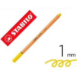 Rotulador Stabilo Point 88 Color Amarillo limón