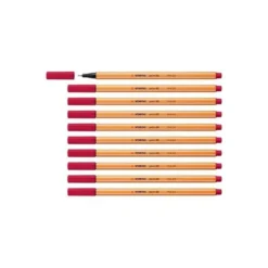 Rotulador Stabilo point 88 color rojo