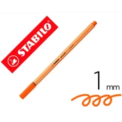 Rotulador Stabilo Point 88 Color Naranja