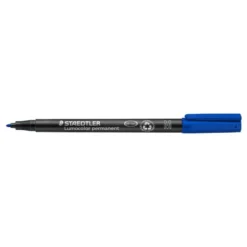 ROTULADOR STAEDTLER LUMOCOLOR RETROPROYECCION PUNTA DE FIBRAPERMANENTE 317-3 AZUL PUNTA MEDIA REDONDA 0.8-1 MM