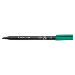 ROTULADOR STAEDTLER LUMOCOLOR RETROPROYECCION PUNTA DE FIBRAPERMANENTE 317-5 VERDE PUNTA MEDIA REDONDA 0.8-1 MM