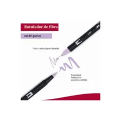 Rotulador Tombow Acuarelable Doble Punta Pincel Estuche de 12 Colores Pastel
