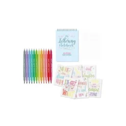 ROTULADOR ALPINO PASTEL LETTERING DOBLE PUNTA ESTUCHE DE 12 UNIDADES COLORES SURTIDOS