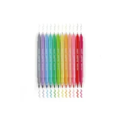 ROTULADOR ALPINO PASTEL LETTERING DOBLE PUNTA ESTUCHE DE 12 UNIDADES COLORES SURTIDOS