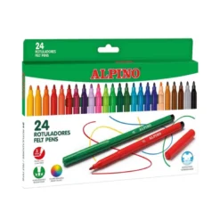 Rotulador Alpino Standard Punta Fina Caja 24 rotuladores