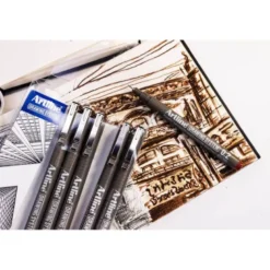 ROTULADOR ARTLINE CALIBRADO MICROMETRICO NEGRO ILLUSTRATION PEN EK-284ILN PUNTA POLIACETAL 0,4MM
