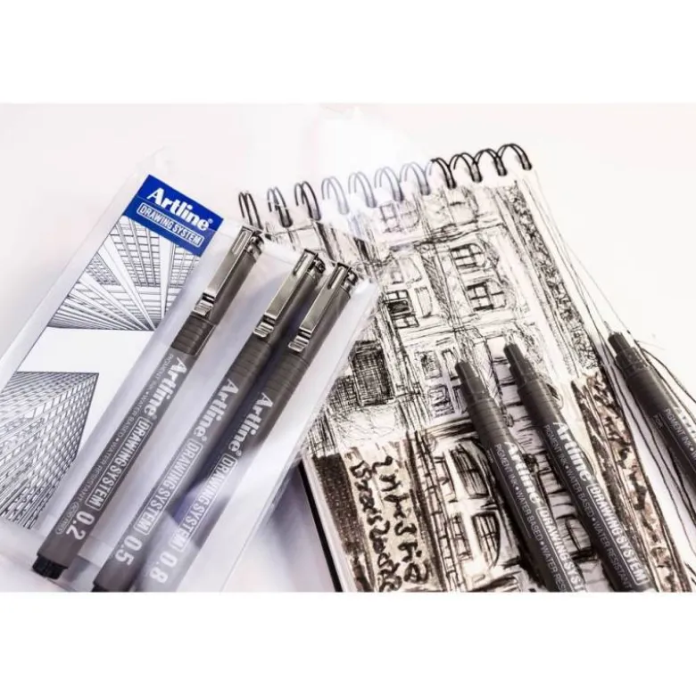 ROTULADOR ARTLINE CALIBRADO MICROMETRICO NEGRO ILLUSTRATION PEN EK-2805ILN PUNTA POLIACETAL 0,05MM