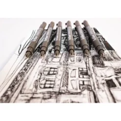 ROTULADOR ARTLINE CALIBRADO MICROMETRICO NEGRO ILLUSTRATION PEN EK-283ILN PUNTA POLIACETAL 0,3MM