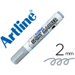 ROTULADOR ARTLINE CAMISETA EKT-2 GRIS PUNTA REDONDA 2 MM PARA USO EN CAMISETAS