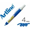 ROTULADOR ARTLINE CLIX FLUORESCENTE EK-63 AZUL PUNTA BISELADA 4 MM