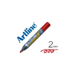 Rotulador Artline EK-517 color rojo para pizarra blanca