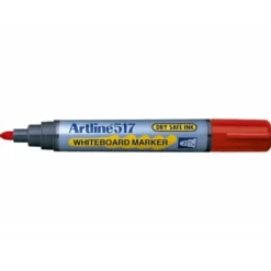 Rotulador Artline EK-517 color rojo para pizarra blanca
