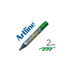 Rotulador Artline EK-517 color verde para pizarra blanca