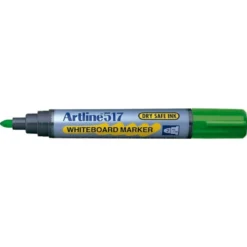 Rotulador Artline EK-517 color verde para pizarra blanca