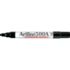 Rotulador Artline EK-500 punta redonda 2 mm recargable negro para pizarra