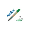 Rotulador artline ek-157 punta redonda 2 mm verde para pizarra blanca