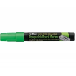 Rotulador Artline EPW-4 para pizarra tipo tiza Color Verde bolsa de 4 rotuladores