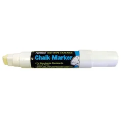Rotulador Artline EPW-12 para pizarra tipo tiza Color Blanco