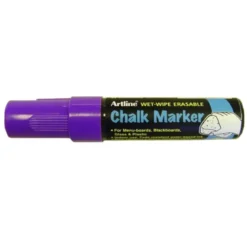 Rotulador Artline EPW-12 para pizarra tipo tiza Color violeta