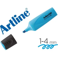 ROTULADOR ARTLINE FLUORESCENTE EK-690 ECO GREEN PUNTA BISELADA 1-4 MM AZUL