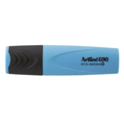ROTULADOR ARTLINE FLUORESCENTE EK-690 ECO GREEN PUNTA BISELADA 1-4 MM AZUL