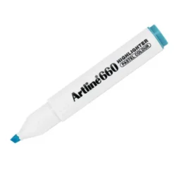 ROTULADOR ARTLINE FLUORESCENTE EK-660 AZUL PASTEL PUNTA BISELADA