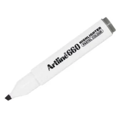 ROTULADOR ARTLINE FLUORESCENTE EK-660 GRIS PASTEL PUNTA BISELADA